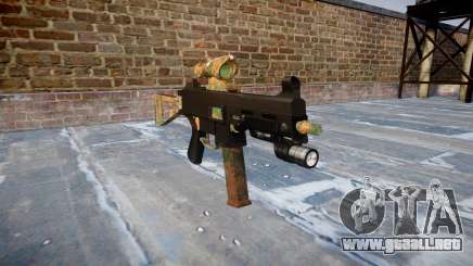 Gun UMP45 Jungle para GTA 4