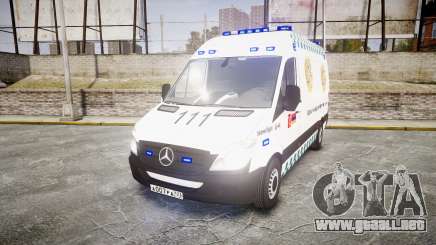 Mercedes-Benz Sprinter ARM Ambulance [ELS] para GTA 4