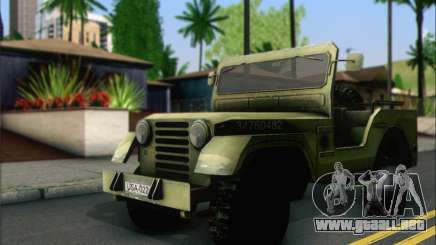 Jeep From The Bureau XCOM Declassified para GTA San Andreas
