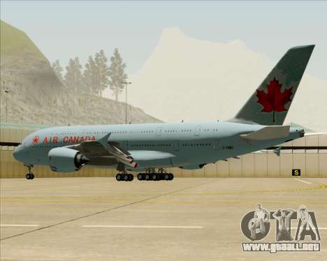 Airbus A380-800 Air Canada para GTA San Andreas