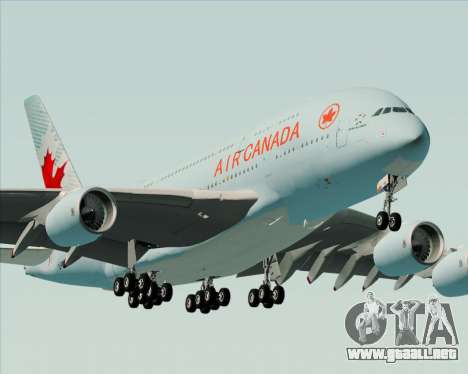 Airbus A380-800 Air Canada para GTA San Andreas