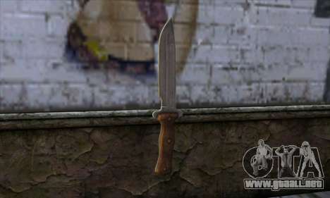 Daryl Knife from The Walking Dead para GTA San Andreas
