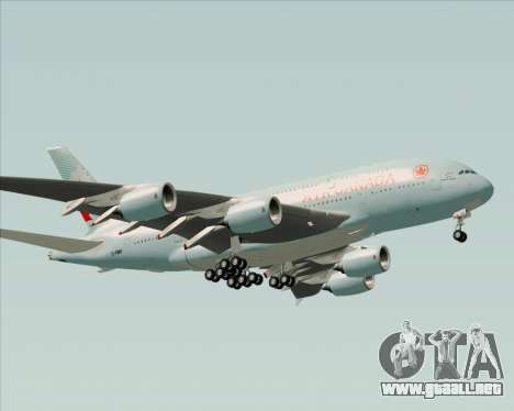 Airbus A380-800 Air Canada para GTA San Andreas