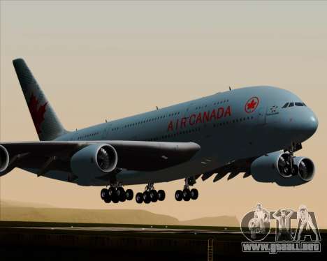 Airbus A380-800 Air Canada para GTA San Andreas