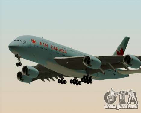 Airbus A380-800 Air Canada para GTA San Andreas