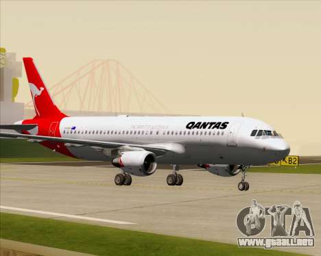 Airbus A320-200 Qantas para GTA San Andreas