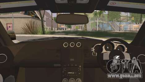 Nissan 350Z CAMBERGANG para GTA San Andreas