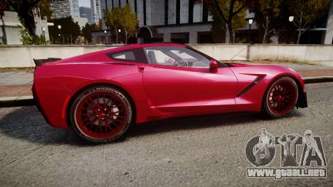 Chevrolet Corvette Z06 2015 TireMi2 para GTA 4