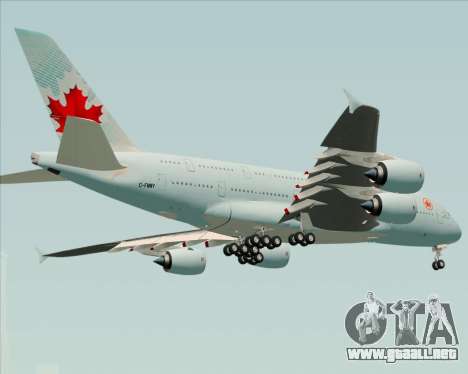 Airbus A380-800 Air Canada para GTA San Andreas