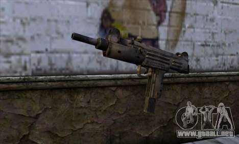 Uzi из Call of Duty Black Ops para GTA San Andreas