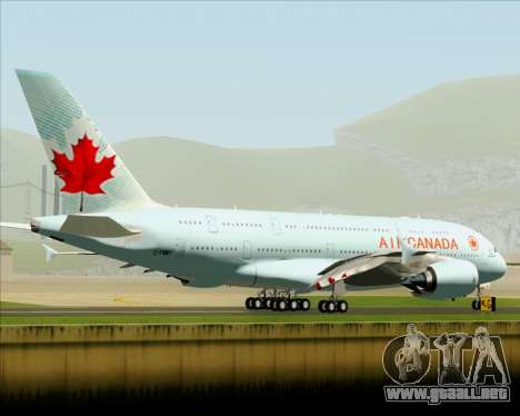 Airbus A380-800 Air Canada para GTA San Andreas