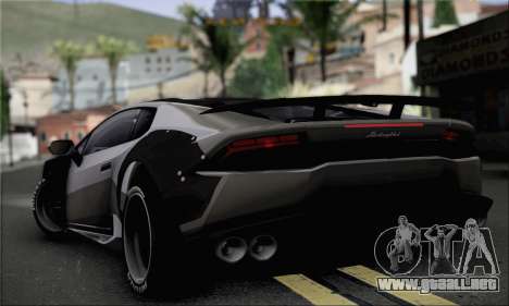 Lamborghini Huracan para GTA San Andreas
