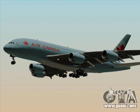 Airbus A380-800 Air Canada para GTA San Andreas