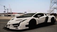 Lamborghini Veneno LP750-4 White Black 2014 HQLM para GTA San Andreas