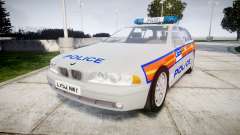 BMW 525i E39 Touring Police [ELS] JSARVV para GTA 4