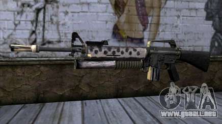 M4 from Call of Duty: Black Ops v2 para GTA San Andreas