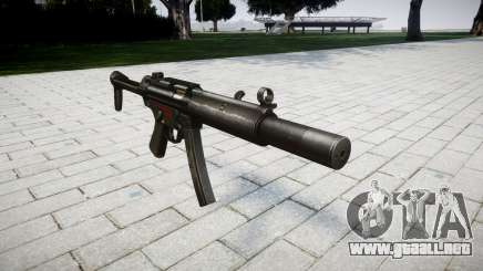 Pistola de MP5SD RO FS para GTA 4