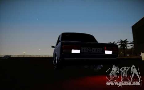 VAZ 2107 para GTA San Andreas