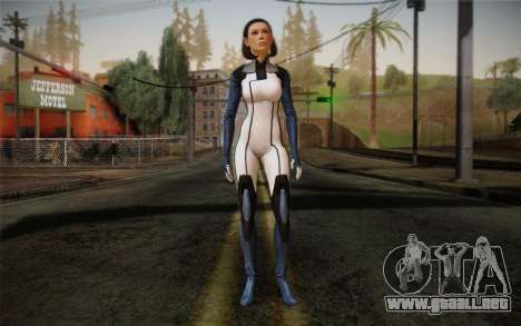 Dr. Eva Core New face from Mass Effect 3 para GTA San Andreas
