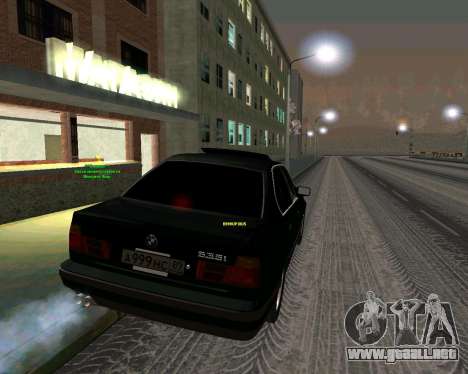 BMW 535i Stock para GTA San Andreas