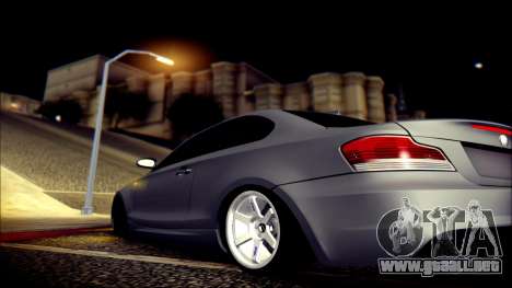 BMW 135i para GTA San Andreas