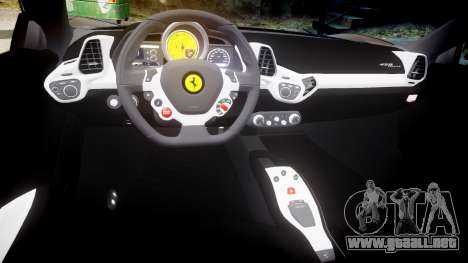 Ferrari 458 Italia 2010 v3.0 Slipknot para GTA 4