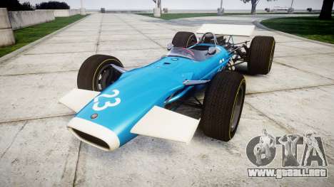 Lotus Type 49 1967 [RIV] PJ23-24 para GTA 4