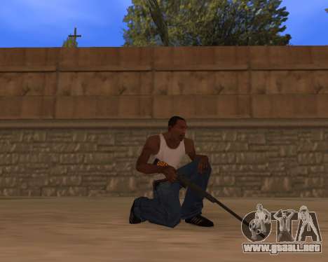 Jaguar Weapon pack para GTA San Andreas