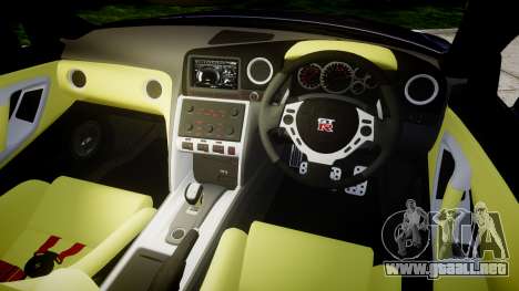 Nissan GT-R R35 2012 Sharpie para GTA 4