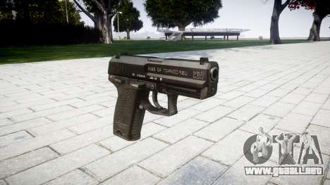 La pistola HK USP 40 para GTA 4