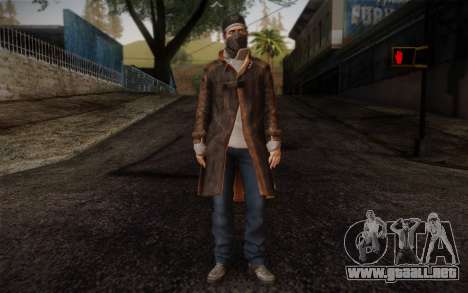 Aiden Pearce from Watch Dogs v6 para GTA San Andreas