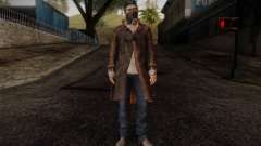 Aiden Pearce from Watch Dogs v6 para GTA San Andreas