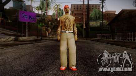 Fresno Buldogs 14 Skin 1 para GTA San Andreas