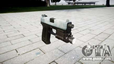 La pistola HK USP 45 de hielo para GTA 4