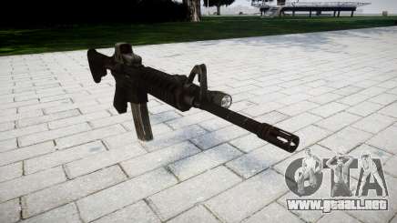 Tácticas de asalto M4 rifle Black Edition para GTA 4
