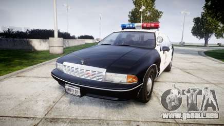 Chevrolet Caprice 1991 LAPD [ELS] Patrol para GTA 4