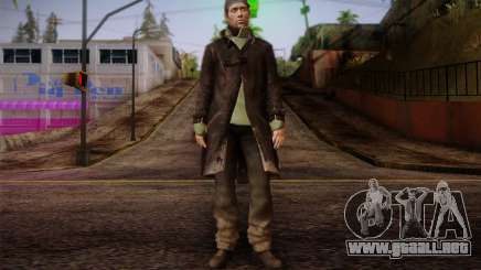 Aiden Pearce from Watch Dogs v8 para GTA San Andreas