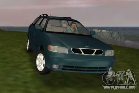 Daewoo Nubira I Wagon CDX US 1999 para GTA Vice City