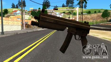 MP5 from GTA 4 para GTA San Andreas