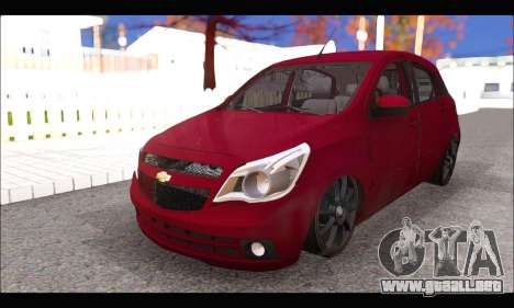 Chevrolet Agile Tunning para GTA San Andreas