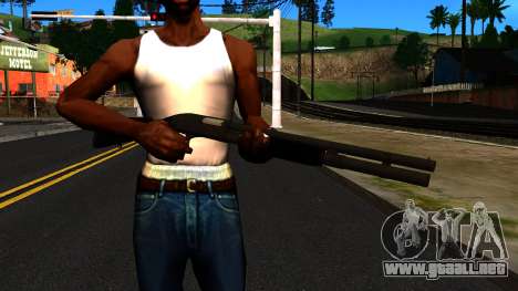 Negro MP-133 Sin Brillo para GTA San Andreas