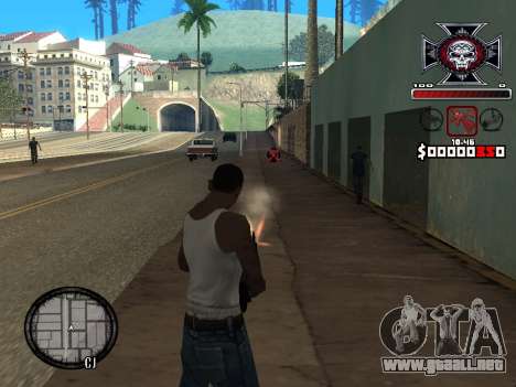 C-HUD for Ghetto para GTA San Andreas