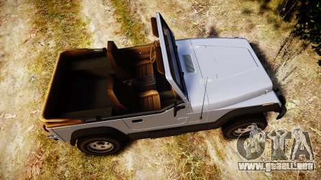 Jeep Wrangler 1988 para GTA 4