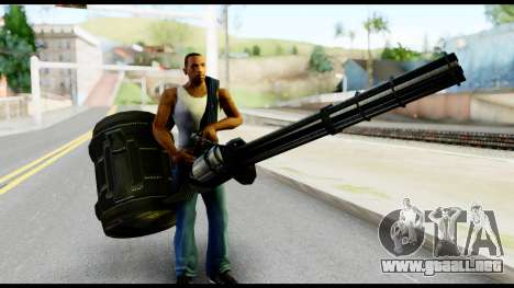 Raven Vulcan Gun from Metal Gear Solid para GTA San Andreas