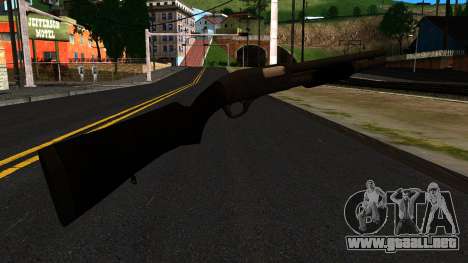 Negro MP-133 Sin Brillo para GTA San Andreas