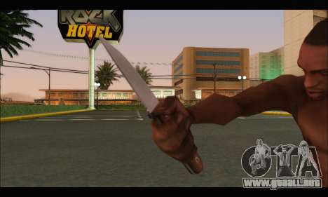 Cuchillo rumano CR1 para GTA San Andreas