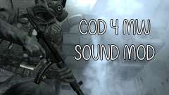 COD MW Sound Mod para GTA San Andreas