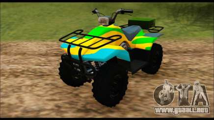 ATV Color Camo Army Edition para GTA San Andreas