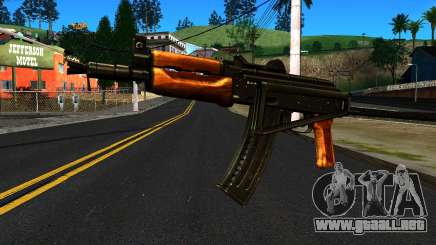 Brillante AKS-74U v2 para GTA San Andreas