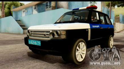 Land Rover ДПС para GTA San Andreas